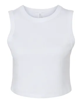 1013 Bella + Canvas Womens Micro Rib Muscle Crop Tank