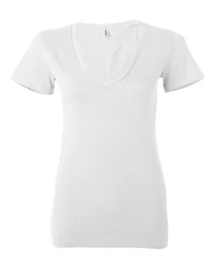 6035 Bella + Canvas Women’s Jersey Deep V-Neck Tee