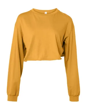 6501 Bella + Canvas FWD Fashion Womens Cropped Long Sleeve Tee