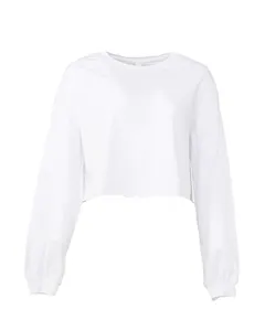 6501 Bella + Canvas FWD Fashion Womens Cropped Long Sleeve Tee