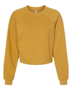 7505 Bella + Canvas Womens Raglan Pullover Fleece