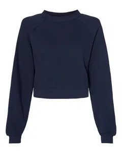 7505 Bella + Canvas Womens Raglan Pullover Fleece
