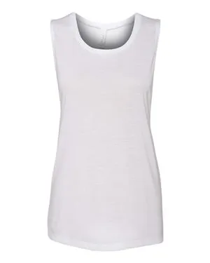 8803 Bella + Canvas Womens Flowy Scoop Muscle Tank