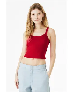 1012BE Bella + Canvas Ladies Micro Ribbed Scoop Tank