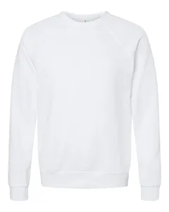 3901 Bella + Canvas Unisex Sponge Fleece Raglan Crewneck Sweatshirt