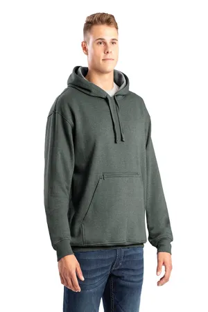 SP418 Berne Mens Heritage Zippered Pocket Hooded Pullover Sweatshirt