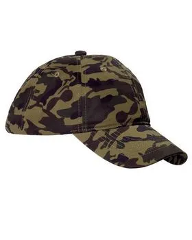 BX018 Big Accessories Unstructured Camo Cap