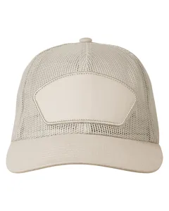 BA682 Big Accessories All-Mesh Patch Trucker Hat