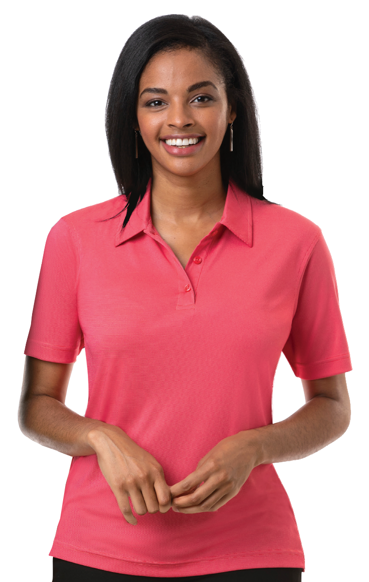 BG6232 Blue Generation Ladies S/S Nailhead Polo BG6232 Blue Generation Ladies S/S Nailhead Polo