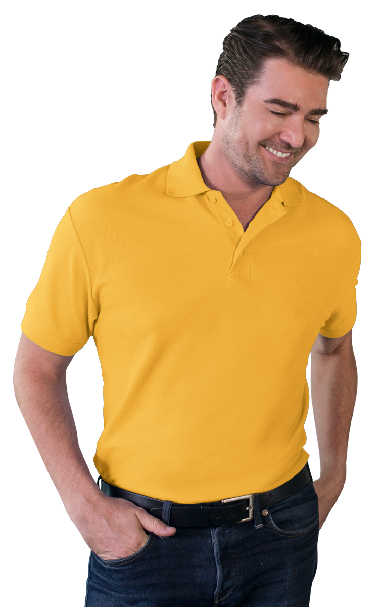 BG7500 Blue Generation Mens Soft Touch S/S Pique Polo