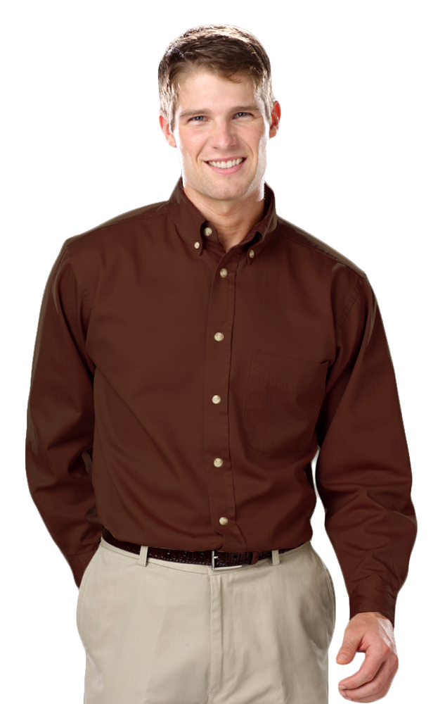 BG8213 Blue Generation Mens L/S 100% cotton twill Shirt BG8213 Blue Generation Mens L/S 100% cotton twill Shirt