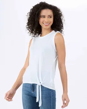 BW2507 Boxercraft Womens Knot Front T-Shirt