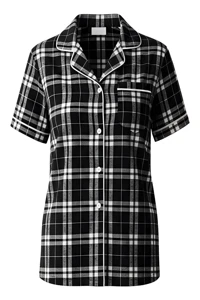 BW7101 Boxercraft Womens Boxy Flannel Shirt