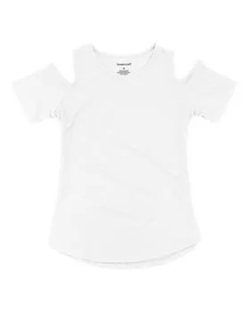 T32 Boxercraft Womens Cold Shoulder T-Shirt