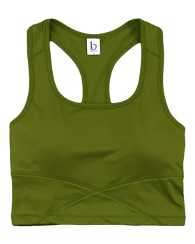 YS83 Boxercraft Youth Cropped Middie Tank