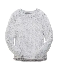 FZ03 Boxercraft Womens Fuzzy Fleece Crew