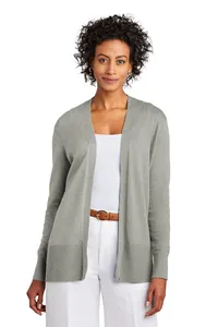 BB18403 Brooks Brothers  Womens Cotton Stretch Long Cardigan Sweater