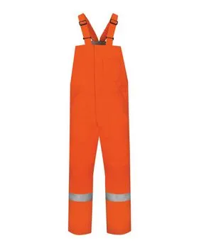 BLCSL Bulwark Deluxe Insulated Bib Overall with Reflective Trim - EXCEL FR ComforTouch - Long Sizes