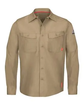 QS40L Bulwark iQ Series Endurance Work Shirt Long sizes