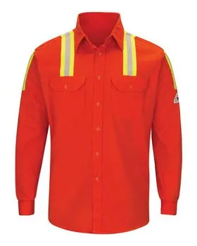 SLATOR Bulwark Enhanced Visibility Long Sleeve Uniform Shirt
