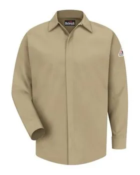 SLS2 Bulwark Concealed-Gripper Pocketless Work Shirt