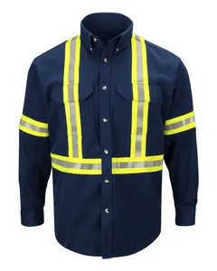 SLUC Bulwark Dress Uniform Shirt with CSA reflective trim EXCEL FR ComforTouch