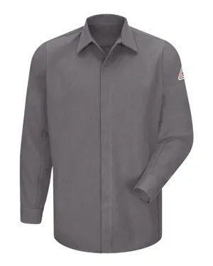 SMS2 Bulwark Concealed-Gripper Pocketless Long Sleeve Shirt - CoolTouch 2
