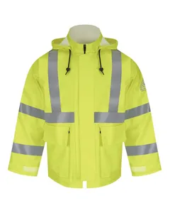 JXN4 Bulwark Hi-Visibility Flame-Resistant Rain Jacket