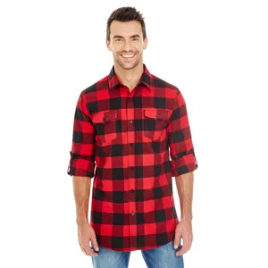 8210 Burnside Yarn-Dyed Long Sleeve Flannel Shirt