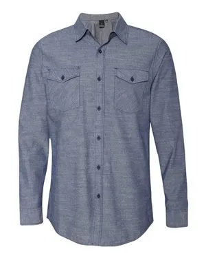 8255 Burnside Chambray Long Sleeve Shirt