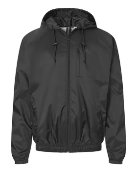 9728 Burnside Mentor Hooded Coachs Jacket