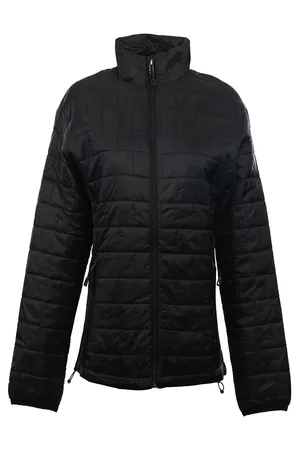 B5713 Burnside Ladies Quilted Puffer Jacket