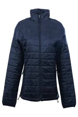 B5713 Burnside Ladies Quilted Puffer Jacket