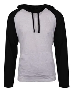 8127 Burnside Yarn-Dyed Hooded Raglan T-Shirt