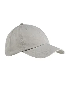 BX005 Big Accessories 6-Panel Washed Twill Low-Profile Cap
