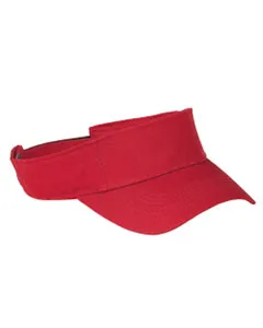 BX006 Big Accessories Cotton Twill Visor BX006 Big Accessories Cotton Twill Visor