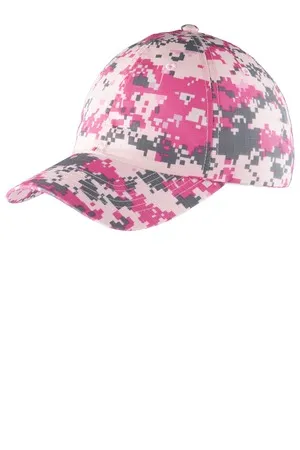 C925 Port Authority Digital Ripstop Camouflage Cap. C925 Port Authority Digital Ripstop Camouflage Cap.