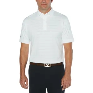 CGM451 Callaway Men's Ventilated Striped Polo