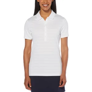 CGW437 Callaway Ladies' Ventilated Striped Polo