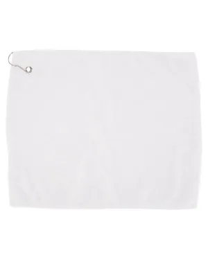 1518MFG Carmel Towel Company Microfiber Towel with Grommet and Hook