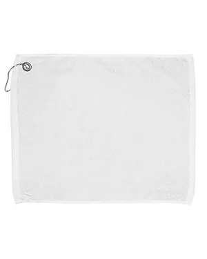 C1625GH Carmel Towel Company Golf Towel with Grommet and Hook C1625GH Carmel Towel Company Golf Towel with Grommet and Hook