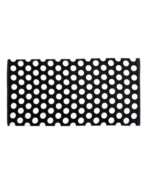C3060P Carmel Towel Company Polka Dot Velour Beach Towel