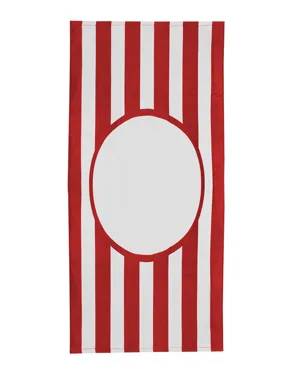 C3060PF Carmel Towel Company Print Friendly College Stripe Towel