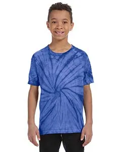CD101Y Tie-Dye Youth 5.4 oz. 100% Cotton Spider T-Shirt