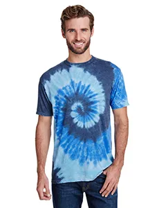 CD1090 Tie-Dye Adult Burnout Festival T-Shirt