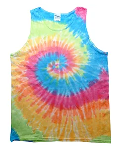 CD3500 Tie-Dye Adult 5.4 oz. 100% Cotton Tank Top