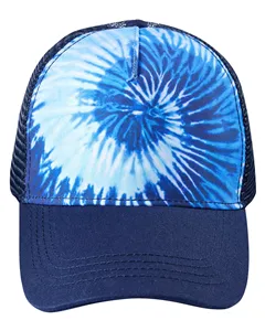 CD9200 Tie-Dye Adult Trucker Hat