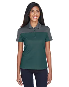 CE101W Core 365 Ladies Balance Colorblock Performance Piqué Polo