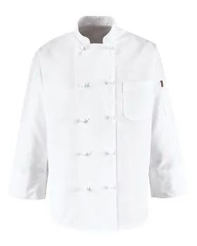 0421 Chef Designs Ten Knot Button Chef Coat