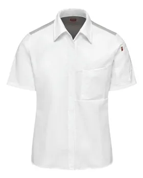 501W Chef Designs Womens Poplin Airflow Cook Shirt with OilBlok